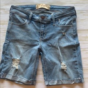 Hollister denim shorts